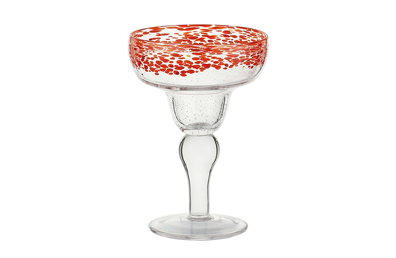 SET07548 Color dots bubble glassware set