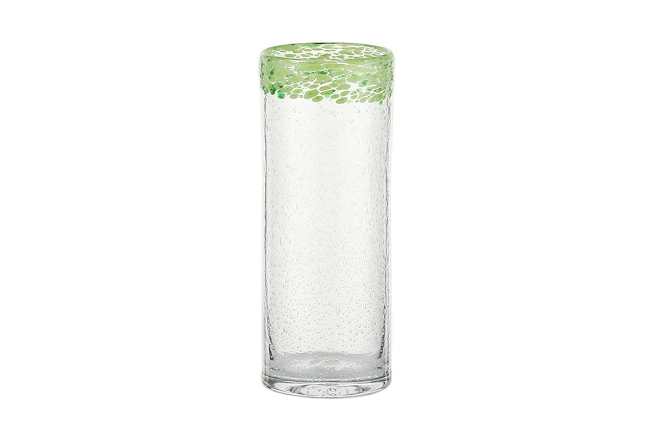 SET07548 Color dots bubble glassware set