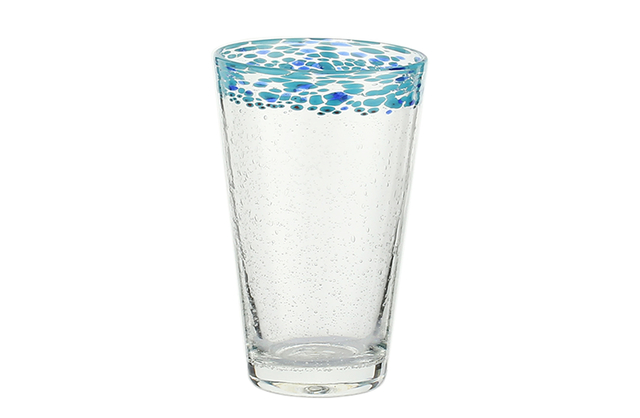 SET07548 Color dots bubble glassware set